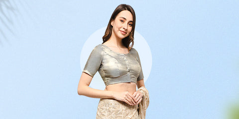 Saree blouse image for blog