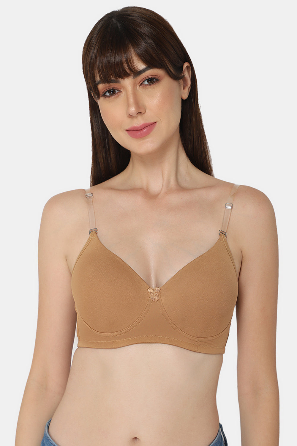 Intimacy Full Coverage Non-Wired Non-Padded Everyday Bra - Kriss Kross -  Purple