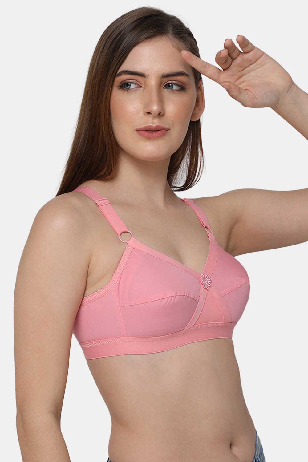 Cotton Full Figure L-103 bra, Size: 30-40, Plain at Rs 126/piece in New  Delhi