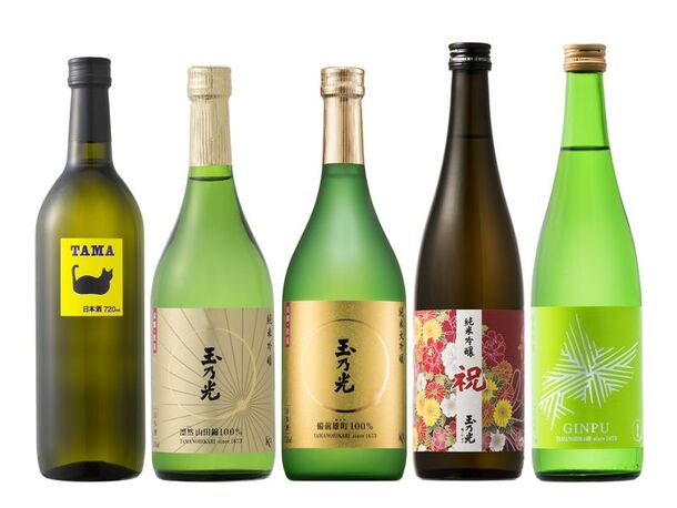 玉乃光酒造「純米酒　詰め合わせセット」5本の通販｜Kuradashiでフードロス・食品ロス削減！