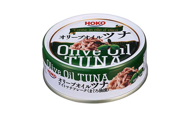 HOKO オリーブオイル ライトツナフレーク 10缶 - 魚介類(加工食品)