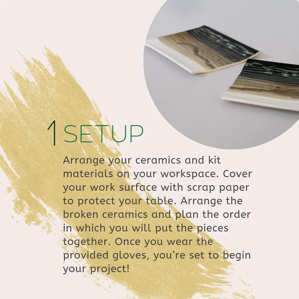 Basic kintsugi instructions