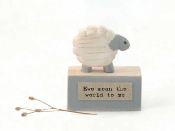 SHEEP EWE MEAN THE WORLD TO ME BLOCK BY EAST OF INDIA