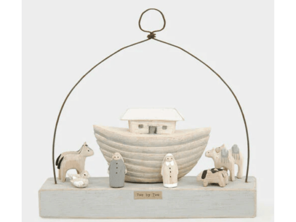 EAST OF INDIA HANDMADE NOAH'S ARK SET 