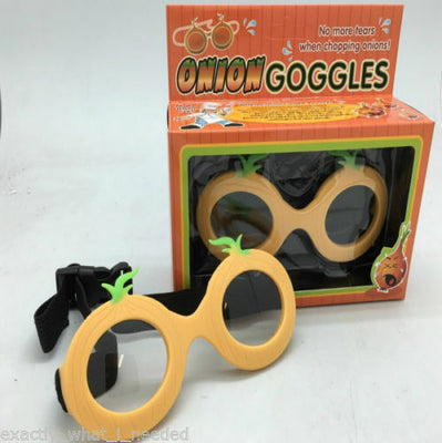 Onion Goggles Chopping Eye Protector Tears Free Glasses Novelty Fun Xmas  Gift, The Novelty Gift Shop