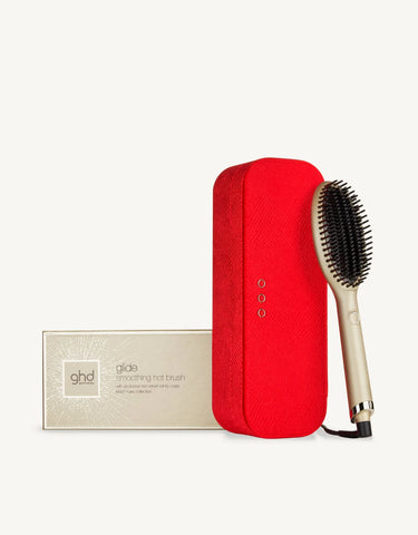 GHD Glide Hot Brush - Champagne Gold