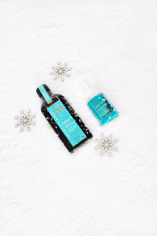 moroccanoil products in snow
