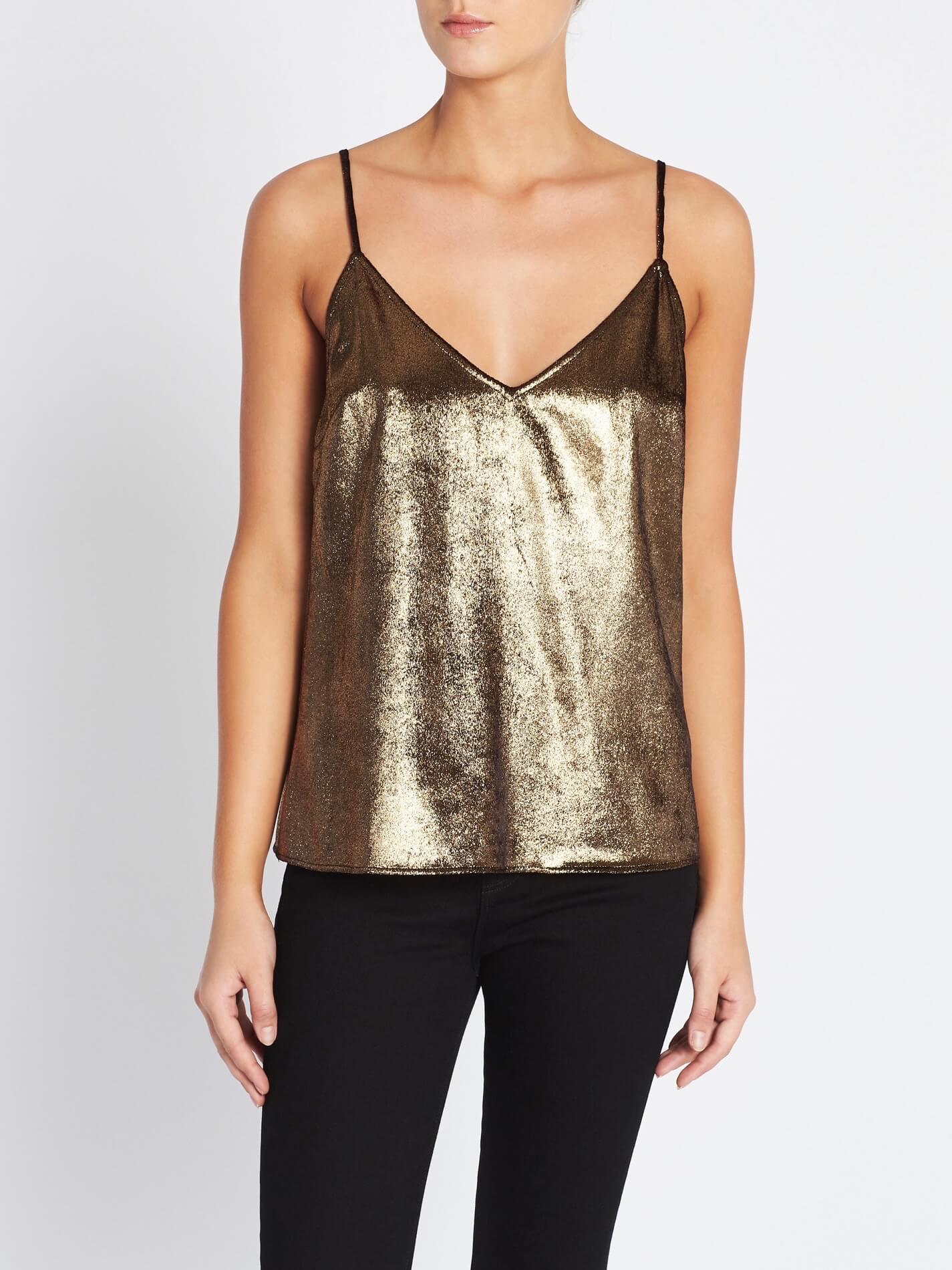 gold camisole