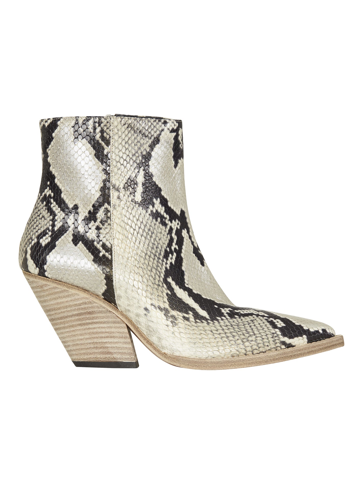 IRO Arezela Ankle Boots in Natural White Snake – Order Of Style