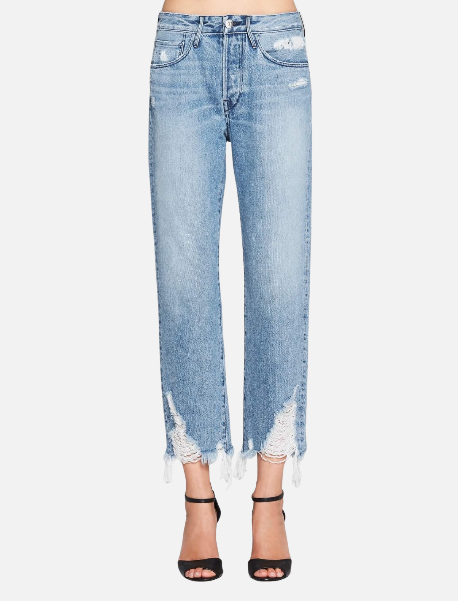 Higher Ground Straight Crop Jeans