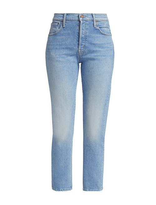 MAMA Mom Loose Ankle Jeans