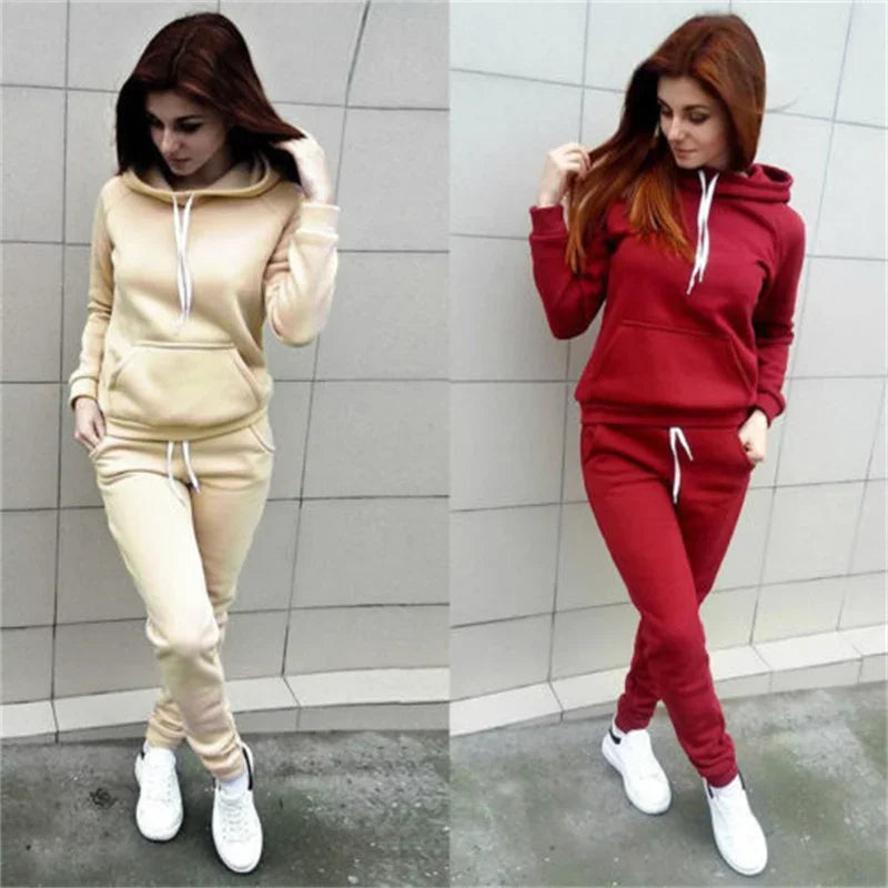 Women's Tracksuit Casual Two-piece Clothing
