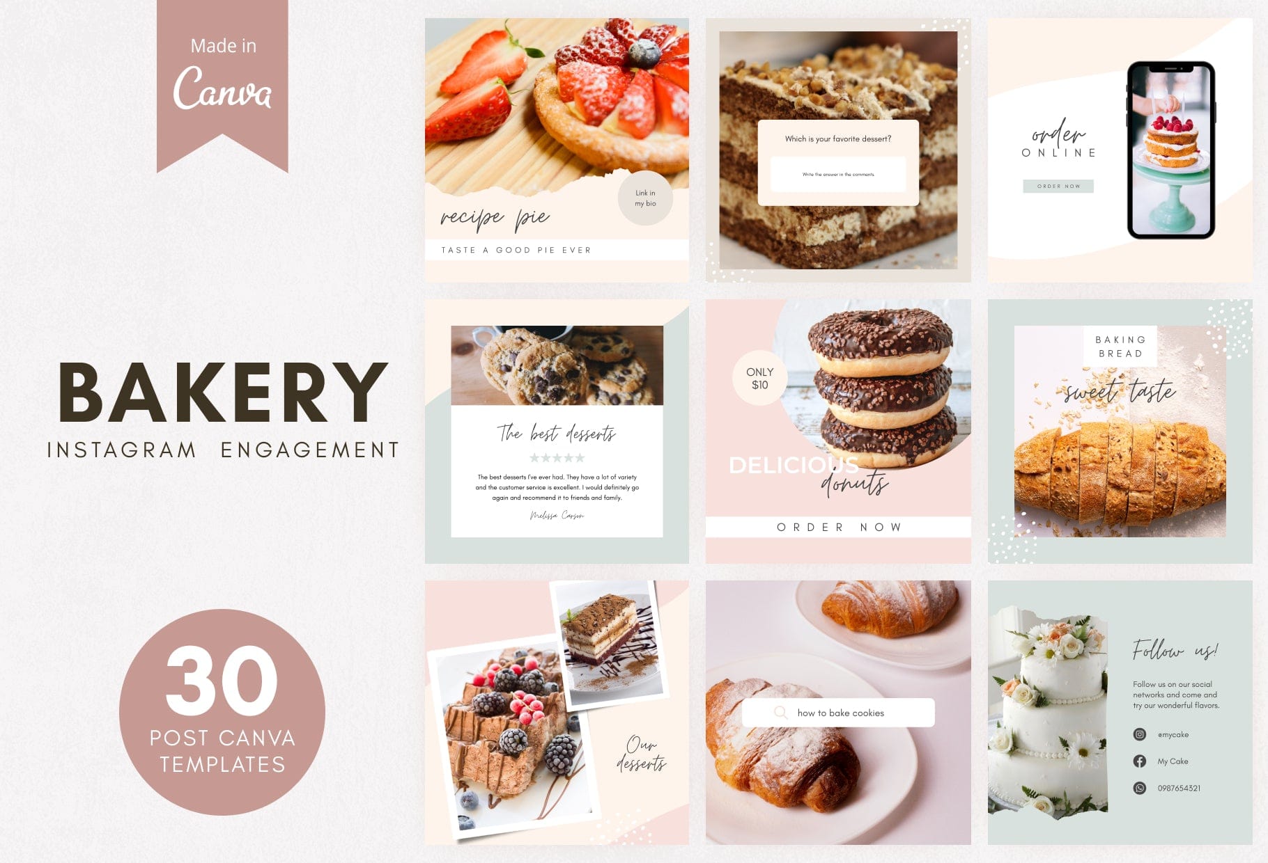Ladystrategist Shop cung cấp cho bạn mẫu bài đăng Instagram đầy sáng tạo với hiệu ứng bánh ngọt nổi bật. Với phông chữ Canva sẵn có, bạn có thể tự tạo bài đăng cực kỳ ấn tượng. Hãy xem ngay hình ảnh liên quan để biết thêm chi tiết!