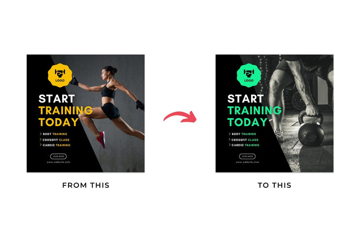 30 Fitness Instagram Engagement Post Canva Templates – Ladystrategist Shop