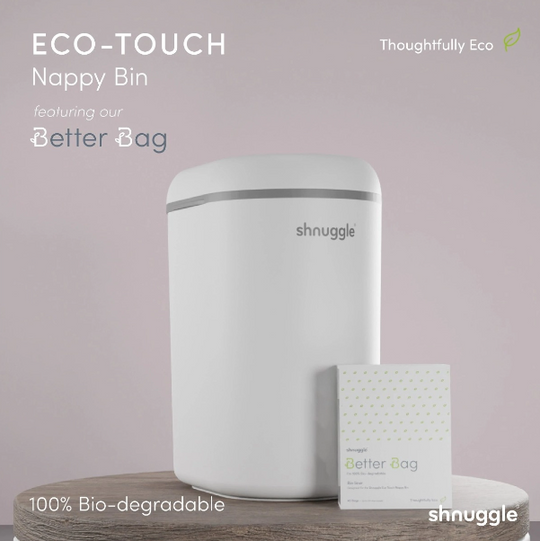 shnuggle® Poubelle à couches Eco Touch