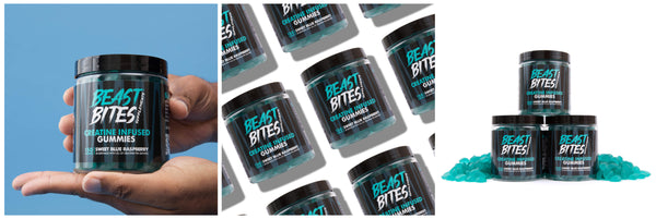 Creatine gummies banner - Beast Bites