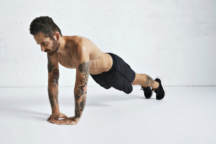 Bodyweight Tricep Exercise - Planche