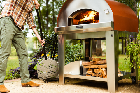 Luxury wood fired pizza oven from Fontana Forni