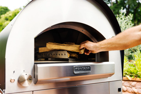 NAPOLI Hybrid Gas & Wood Oven - New Gen Margherita from Fontana Forni