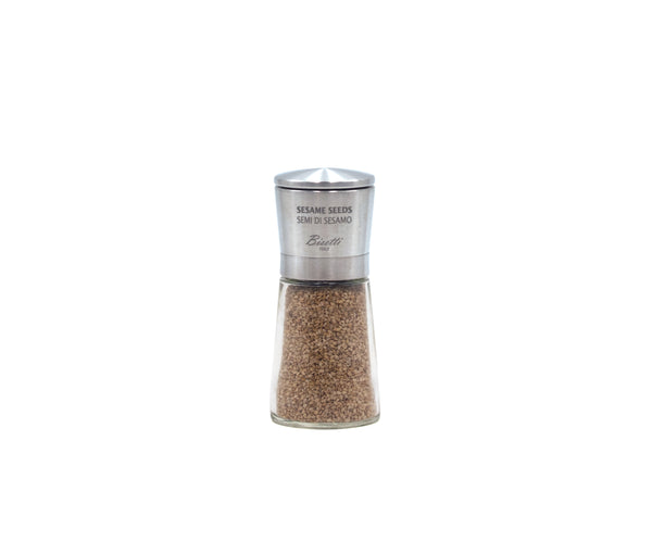 Bisetti Cuneo Wood Pepper Mill & Salt Shaker Set, 3.94 in, Natural
