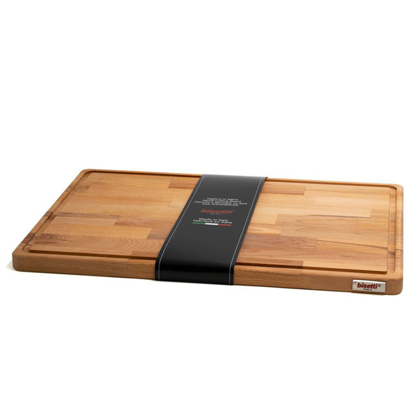 Bisetti Beechwood Cutting Board 13.8 x 9 x 0.75 Inches BisettiUSA