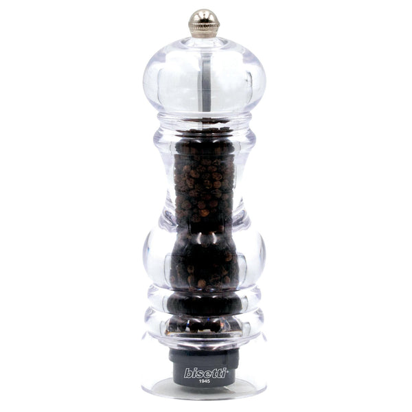 Bisetti BT-963 Electric Electrical Pepper Mill, 7.87-Inch, White