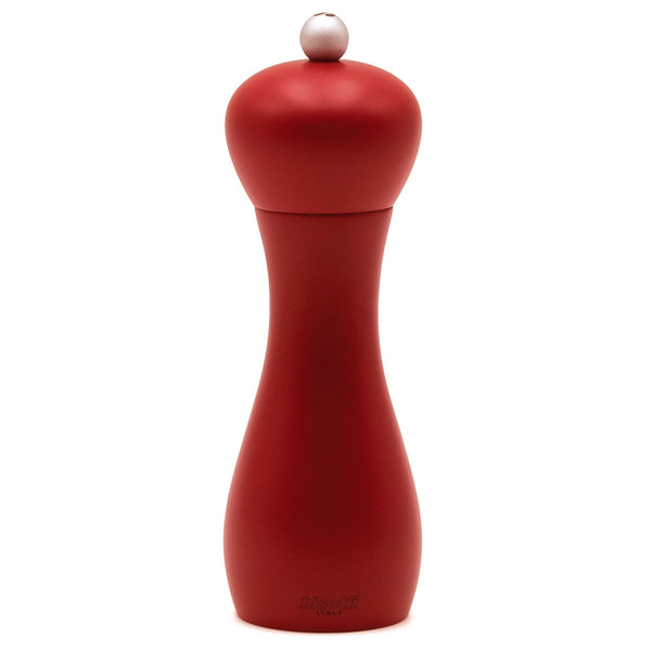 Bisetti Cuneo Wood Pepper Mill & Salt Shaker Set, 3.94 in, Natural