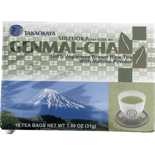 Takaokaya Shizuoka Sencha Green Tea 16 Tea Bags / 高岡屋 静岡煎茶 ティーバック 16袋