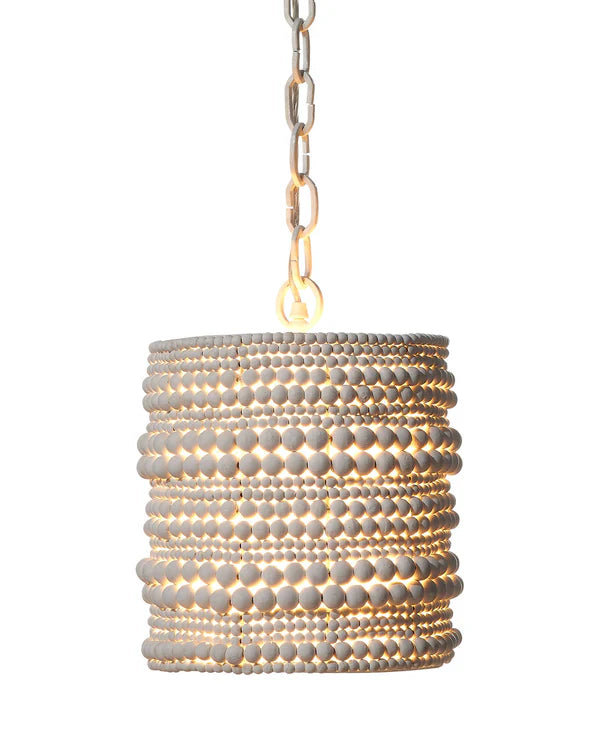 Jamie Young Company's White Strand Pendant - Model 5STRA-PEWH