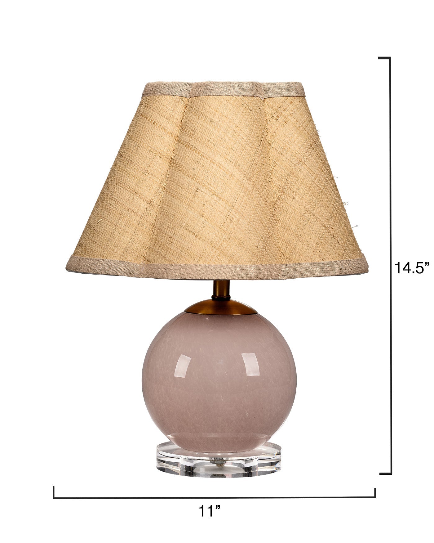 Pink Dottie Table Lamp by Jamie Young Company - 9DOTTTLPIRA