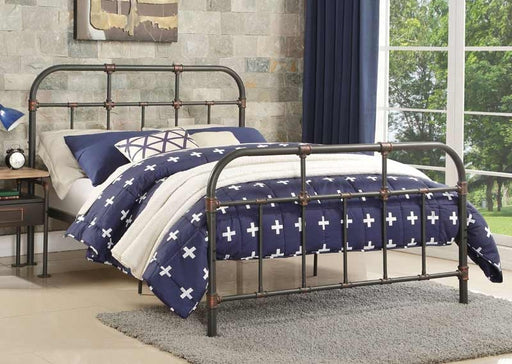 Acme Furniture - Nicipolis Sandy Gray Twin Bed - 30730T