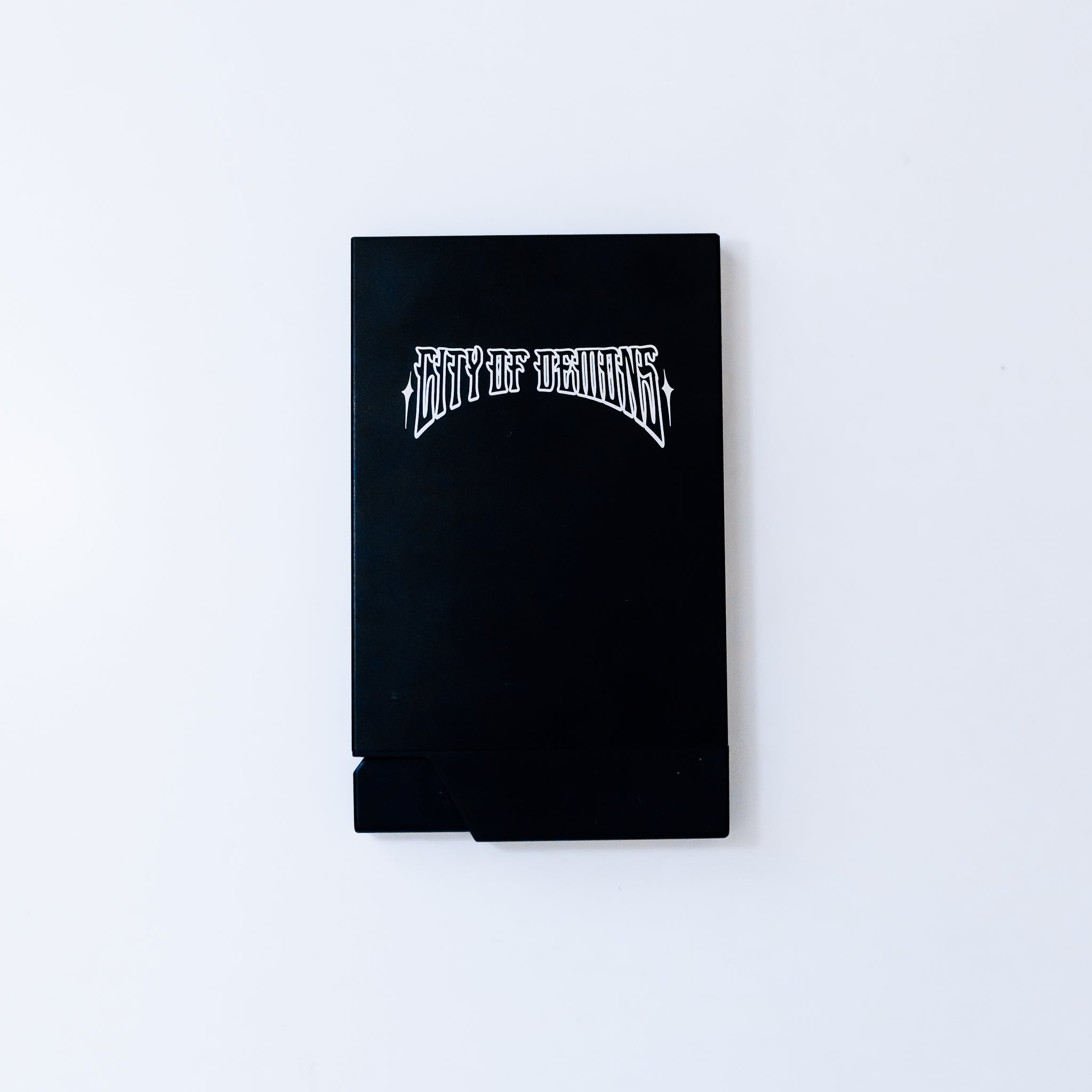 Aluminum Card Holder ( BLACK ) – City of Demons