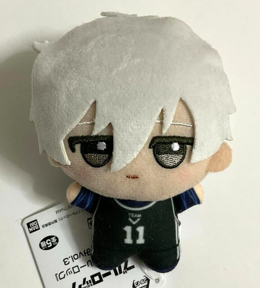 Blue Lock Sanrio Aoshi Tokimitsu Chibigurumi Vol.2 Plush Doll Mascot  hangyodon