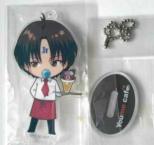 Hunter x Hunter animate cafe Chrollo Lucilfer large acrylic stand keychain