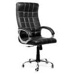 Okapi Office Chair leatherette High Back Executive Revolving by Casa de neun