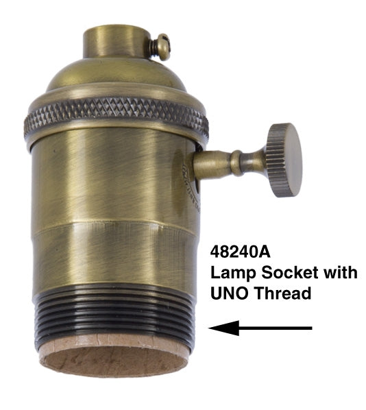 Socket with UNO Threaded Shell