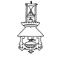 Drawing of Lomax Style Counter Balance Lamp