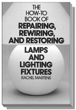 Book Cover of The How-To Book of Repairing, Rewiring, and Restoring Lamps and Lighting Fixtures by Rachel Martens