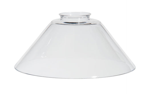 7 Glass Deep Cone Shade, 2-1/4 Fitter Size