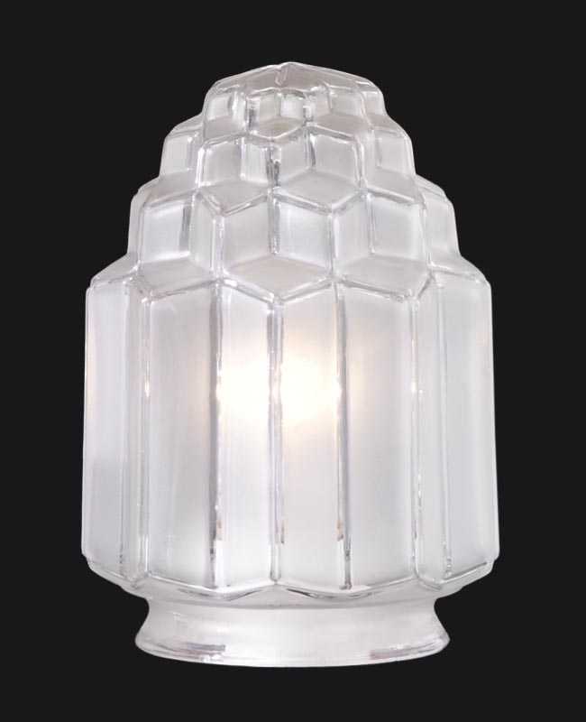 art deco glass lamp shades