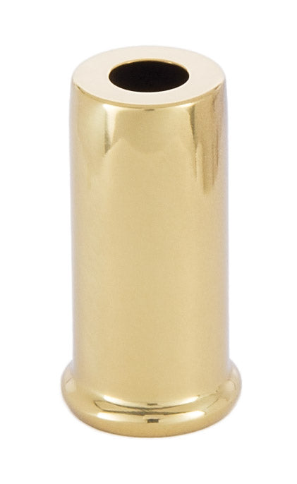 New Solid Brass Lamp Spacer Neck, 1/8IP(3/8) Slip, 2 Ht. Polished & Lacq  LS160