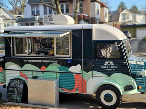 our vintage coffee truck