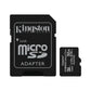 Kingston 32GB micro SD Karte SDHC 100MB/s Speicherkarte + Adapter