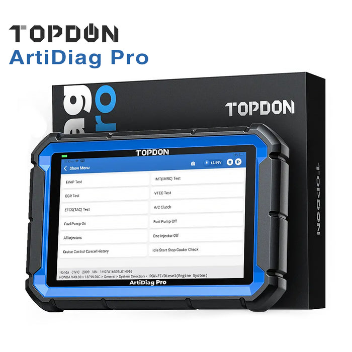OBD2 Scanner Diagnostic Tool, TOPDON AD900BT Bidirectional Scan Tool with  ECU Coding, 28+ Services, Automotive All Systems Diagnosis Scanner for Car