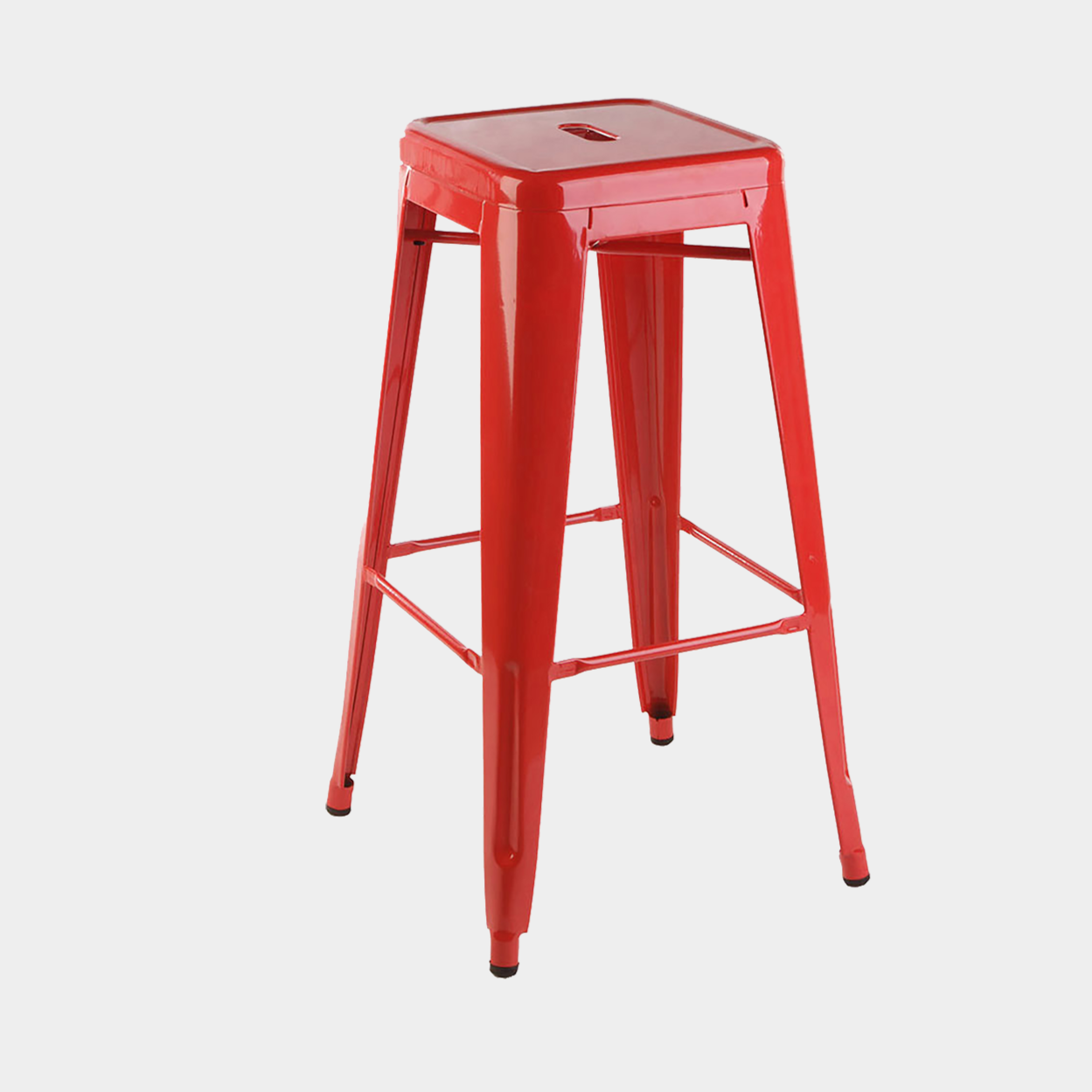 red high stools