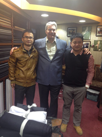 From left to right, Johnson Huang, Ted Murray, and Daniel Lin