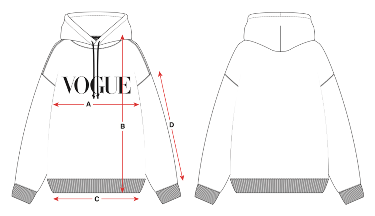 hoodie size