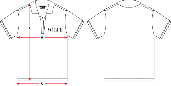 polo-shirt size