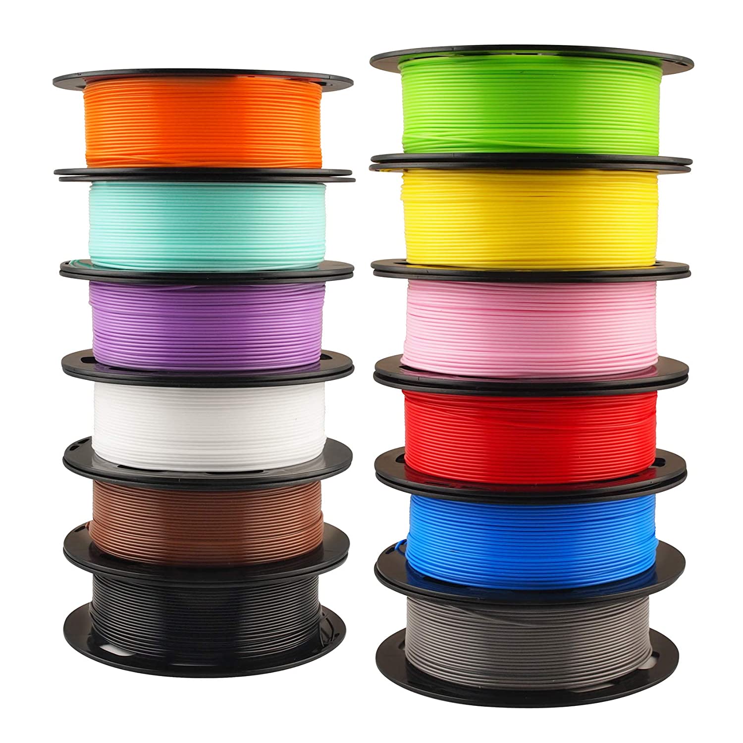 FlashForge 3D Printer PLA Filament 1.75mm 1KG /Spool - PLA 1kg red