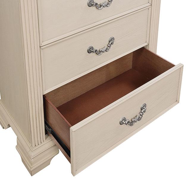 PAMPHILOS Queen Bed, White - Image 5